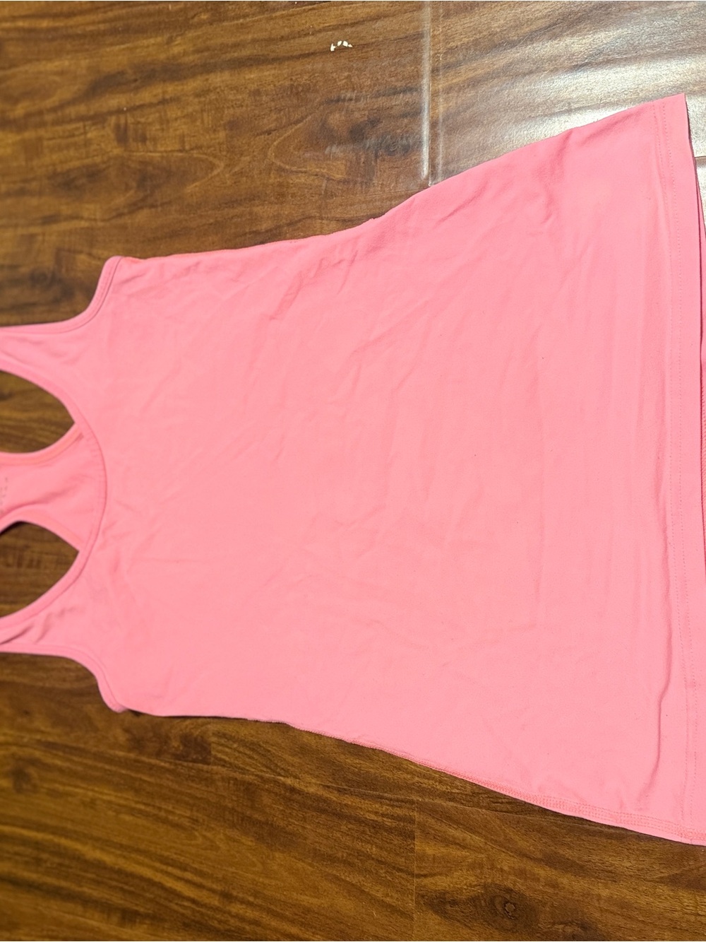 Pink Racerback Tank Top - Picture 2 of 2